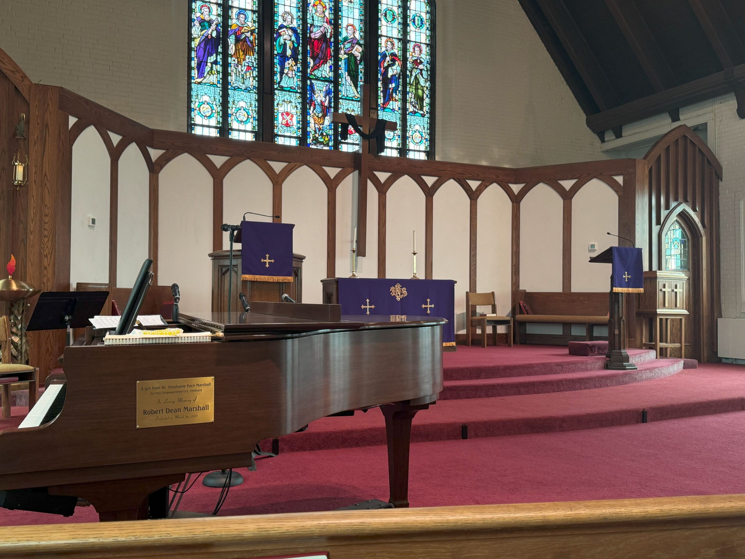 First Congregational Church Sanctuary First Congregational Church Sanctuary